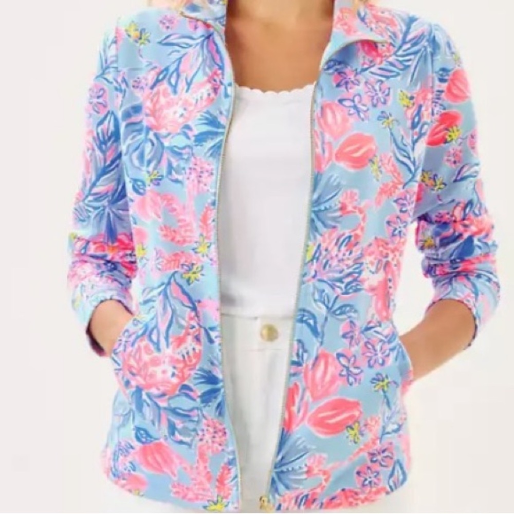 NEW WITH TAGS Lilly Pulitzer Leona Jacket Sz XL